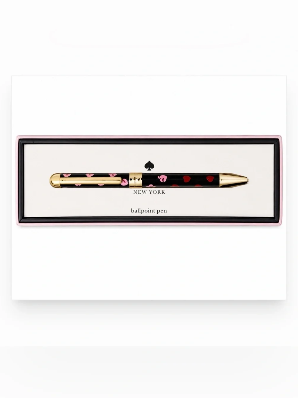 Kate Spade Darling Hearts Ballpoint Pen - NIB